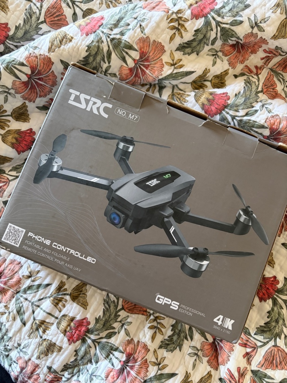 M7 Black GPS Drone with 4K Camera
